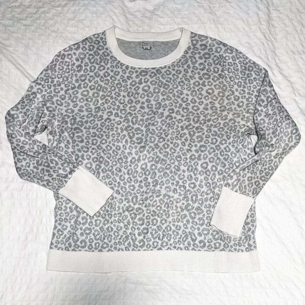 A NEW DAY ANIMAL PRINT SWEATER